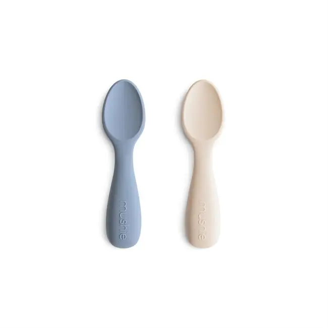 MUSHIE TODLER STARTER SPOONS SILICONE