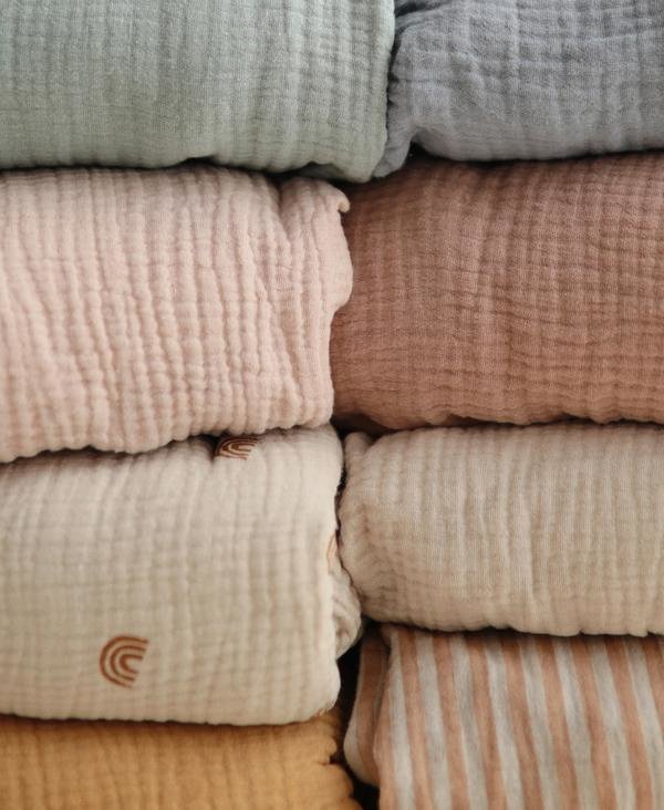 MUSHIE EXTRA-SOFT MUSLIN CRIB SHEET