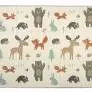 FreeON FOLDING PLAY MAT WITH EDGE MAGIC FRIENDS