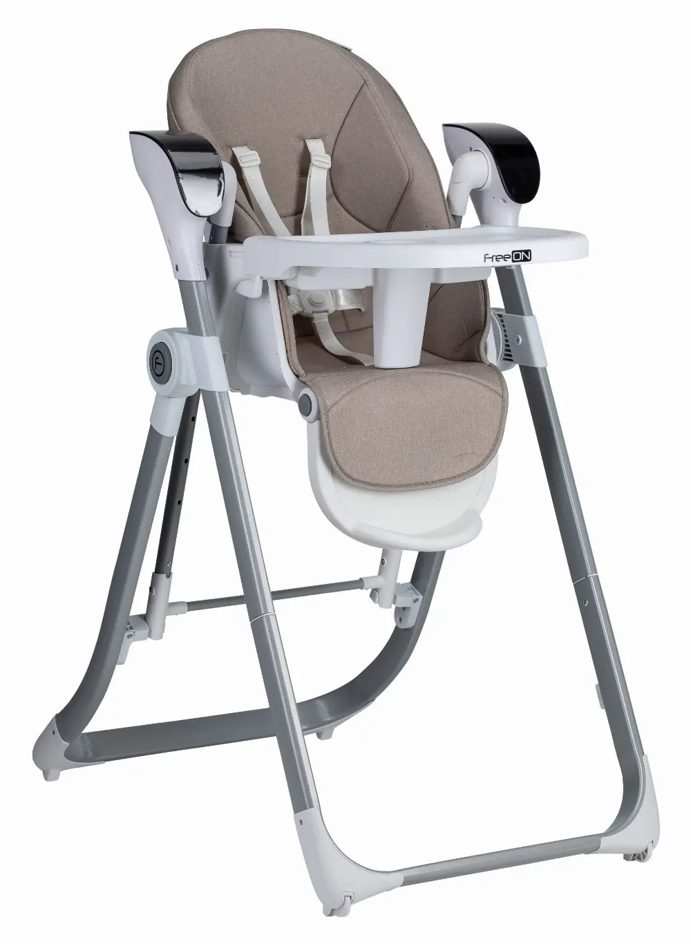 FreeON OLI DELUXE HIGH CHAIR & SWING BEIGE