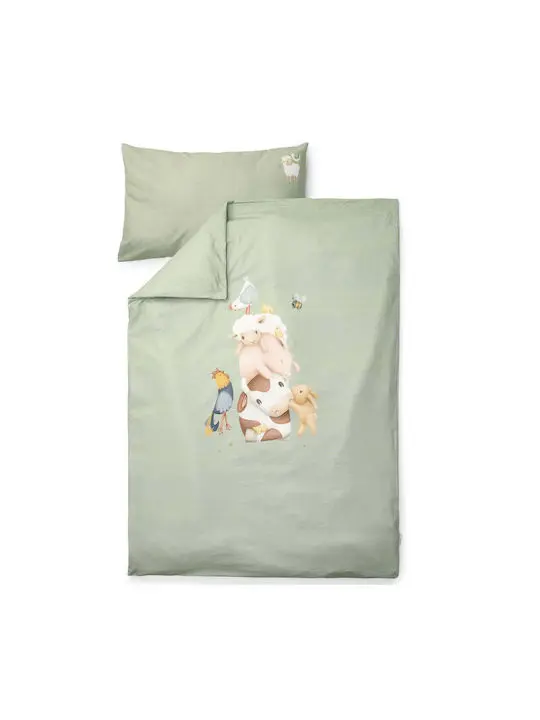 LITTLE DUTCH BABY DUVET COVER SET WITH PILLOWCASE 100X140CM
