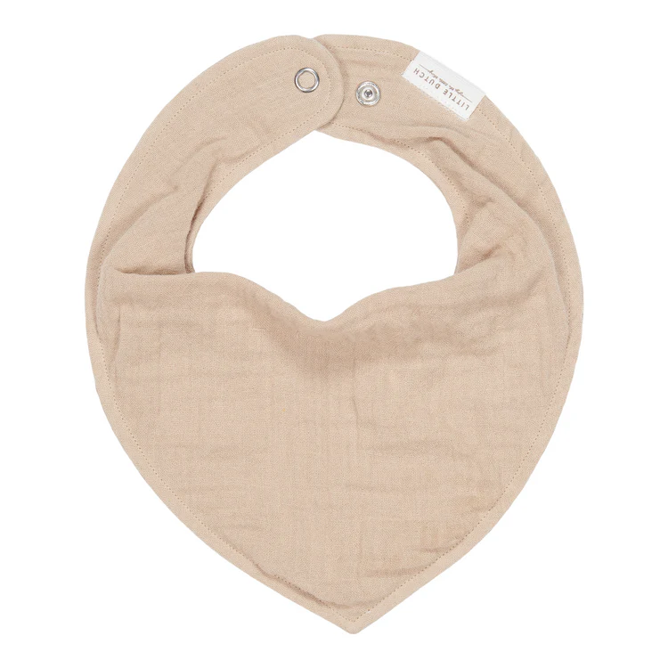 LITTLE DUTCH BANDANA BIB MUSLIN