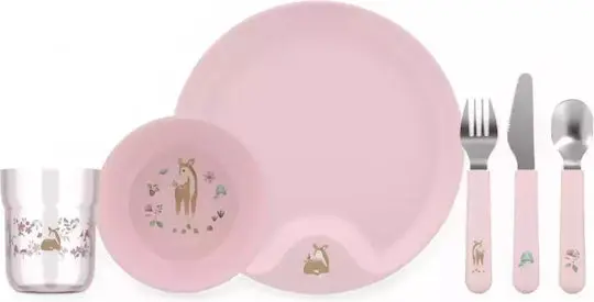 LITTLE DUTCH CHILDREN'S DINNERWARE 6 PCS