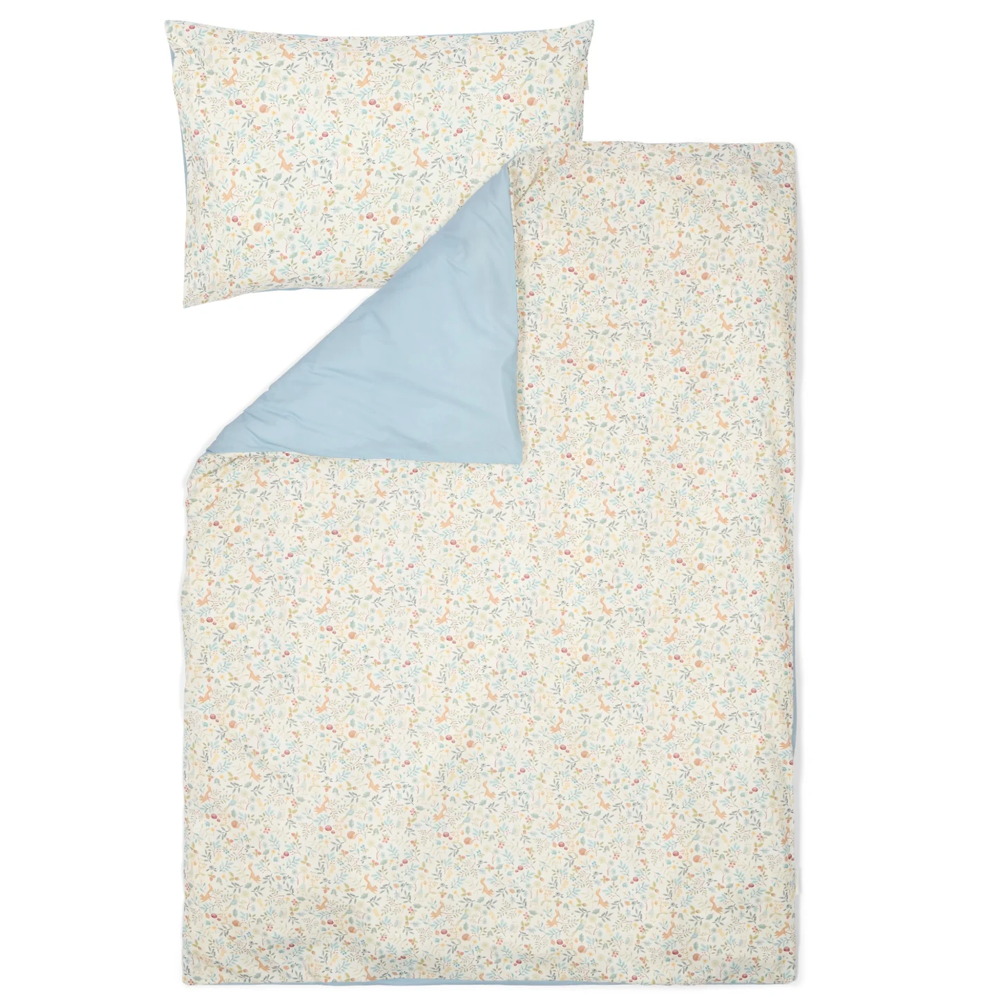 LITTLE DUTCH DUVET COVER AND PILLOWCASE 120X150CM + 50x60CM