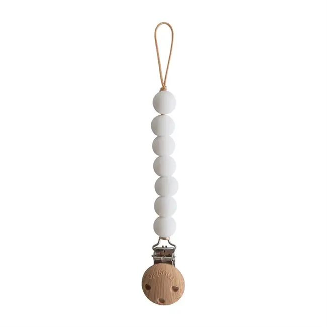 MUSHIE HALO SILICONE PACIFIER CLIP