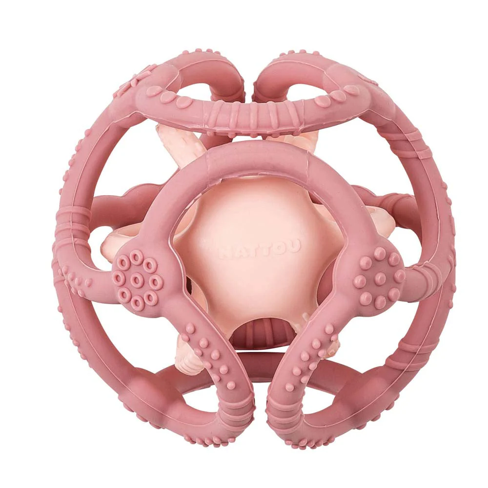 NATTOU SILICONE TEETHER BALL
