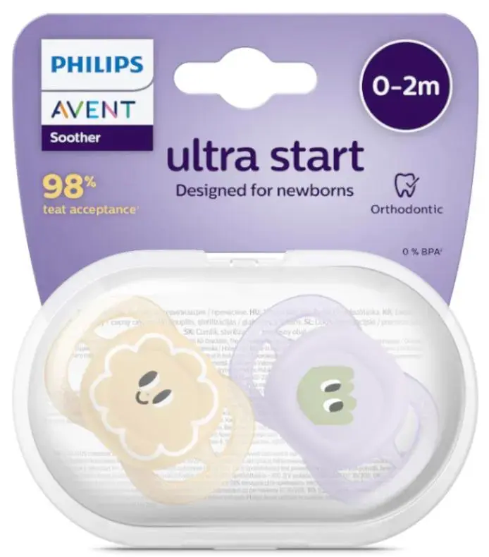 AVENT ULTRA  START 2 SOOTHERS 0-2m