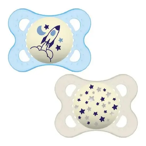 MAM SOOTHER ORIGINAL NIGHT 2-6M BOY RANDOM CHOICE