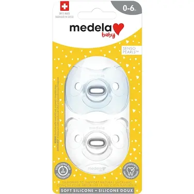 MEDELA BABY SOFT SILICONE PACIFIER 0-6m