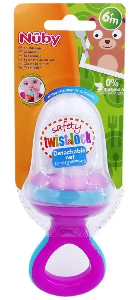 NUBY FIRST SOLIDS THE NIBBLER FREEDER