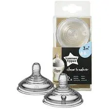 Tommee Tippee EASI-VENT TEATS 3+m MEDIUM
