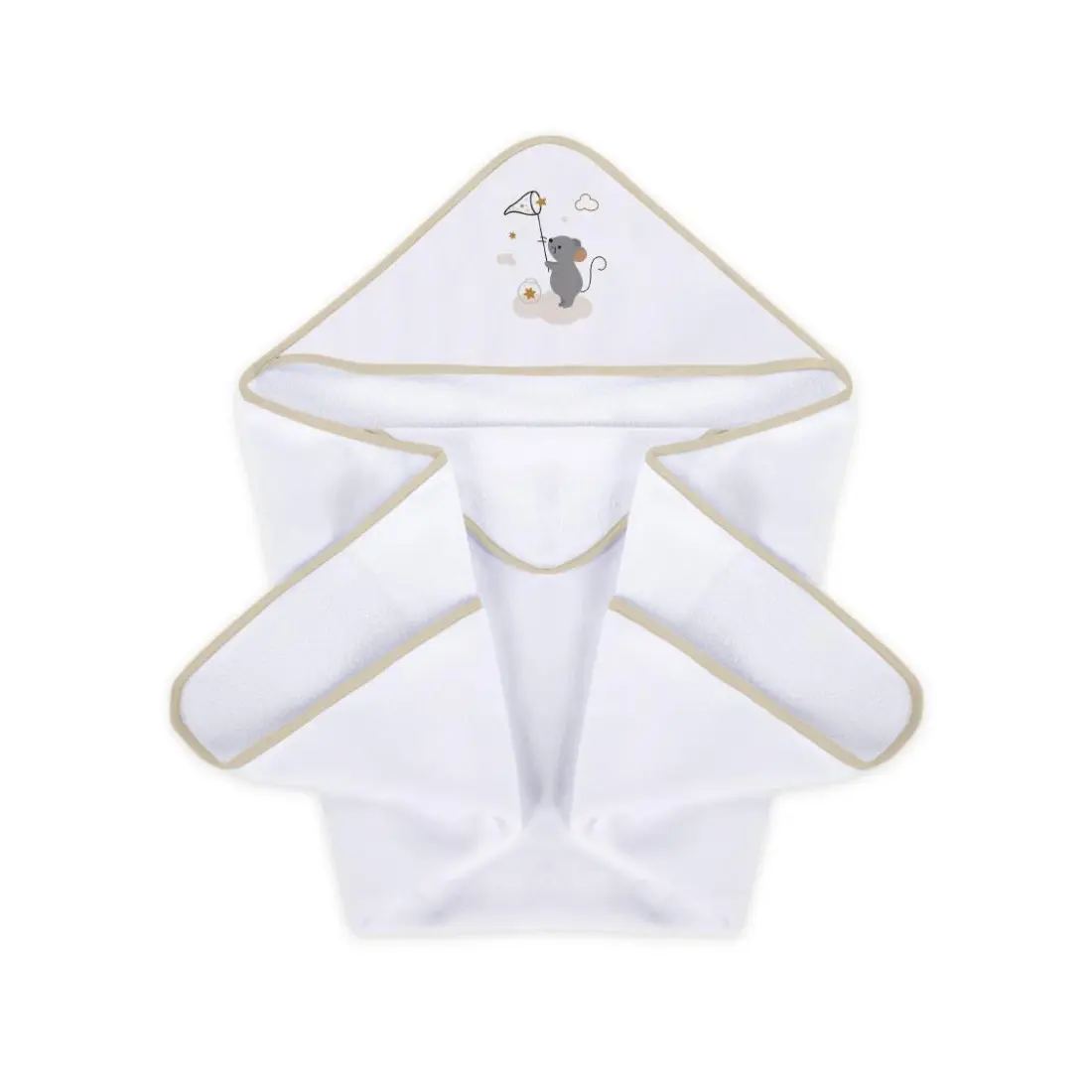 ALBERO MIO BATH TOWEL MOUSE