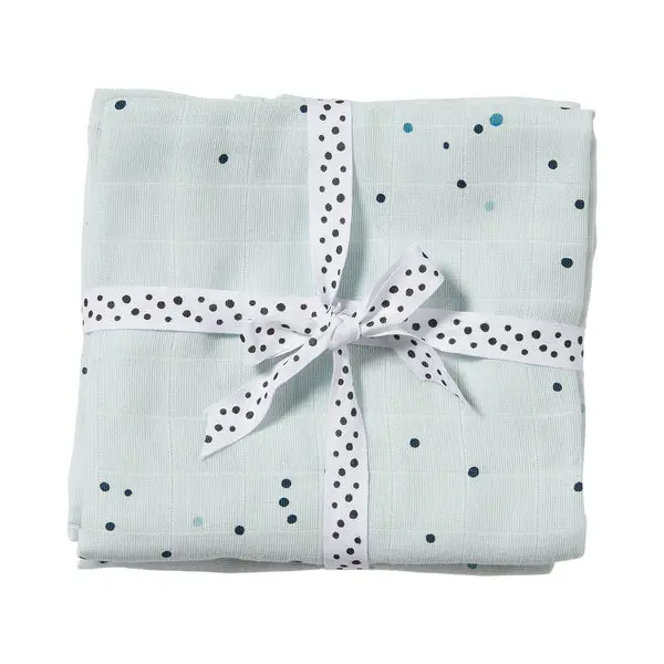 DONE BY DEER SWADDLE DREAMY DOTS X2 SMALL 70X70