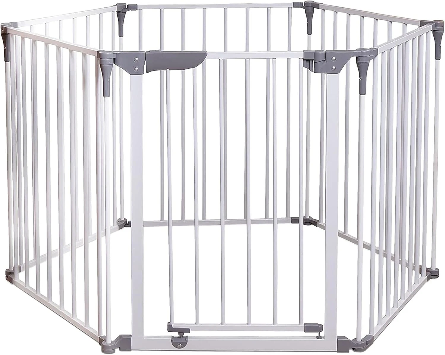 DREAMBABY ROYALE CONVERTA 3 IN 1 PLAYPEN FIREQUARD AND ROOM DIVIDER - WHITE