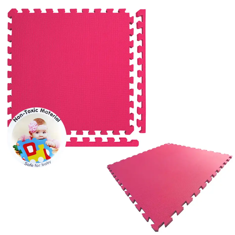 EXERCISE MAT (RED) (100x100x2cm)