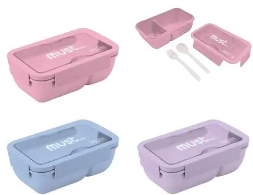 MUST FOOD CONTAINER 950ML ASS.COLORS