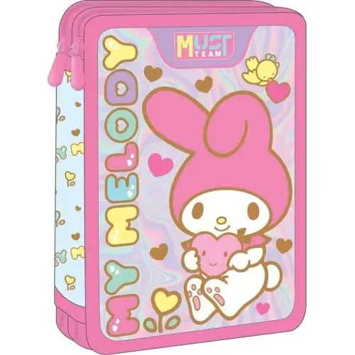 DOUBLE DECKER PENCIL CASE FILLED 15X5X21