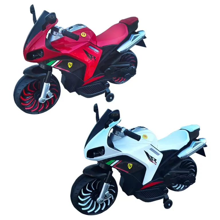 KIDS ELECTRIC RIDE ON MOTORBIKE 2 WHEELS 12V