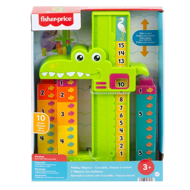 FISHER PRICE ALIGATORAS-MATHAINO NA METRO