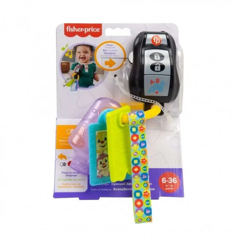 FISHER PRICE ΕΚΠΑΙΔΕΥΤΙΚΑ ΚΛΕΙΔΑΚΙΑ ΑΥΤΟΚΙΝΗΤΟΥ