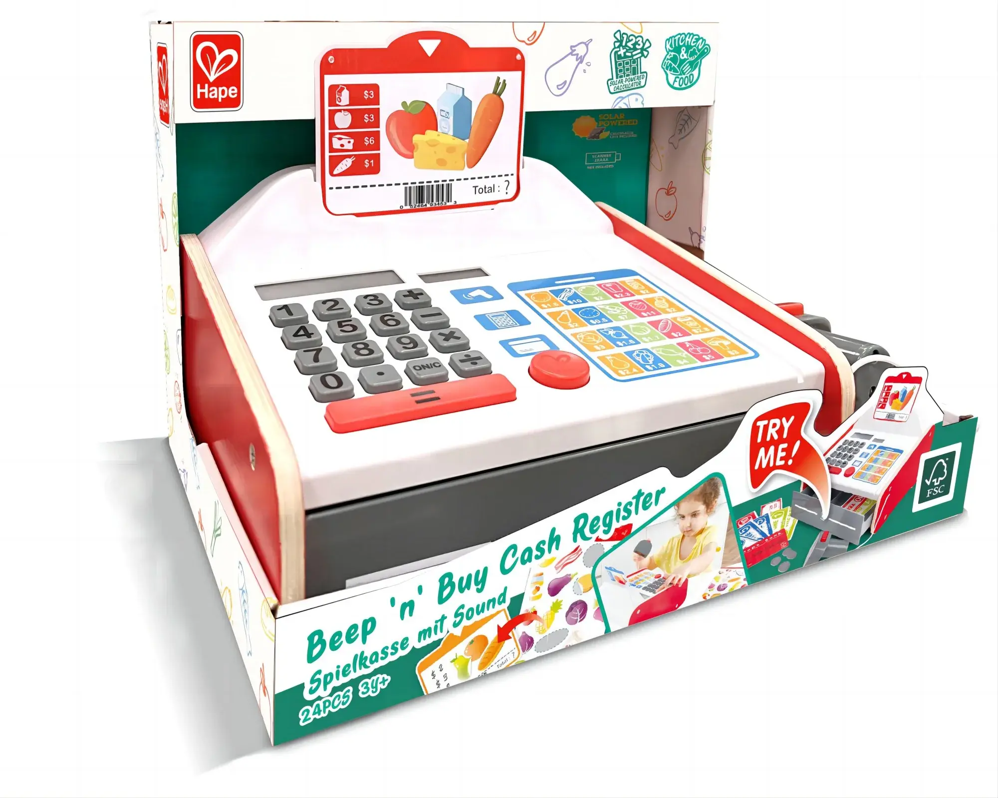 HAPE EARLY EXPLOREL ΞΥΛΙΝΗ ΤΑΜΕΙΑΚΗ ΜΗΧΑΝΗ