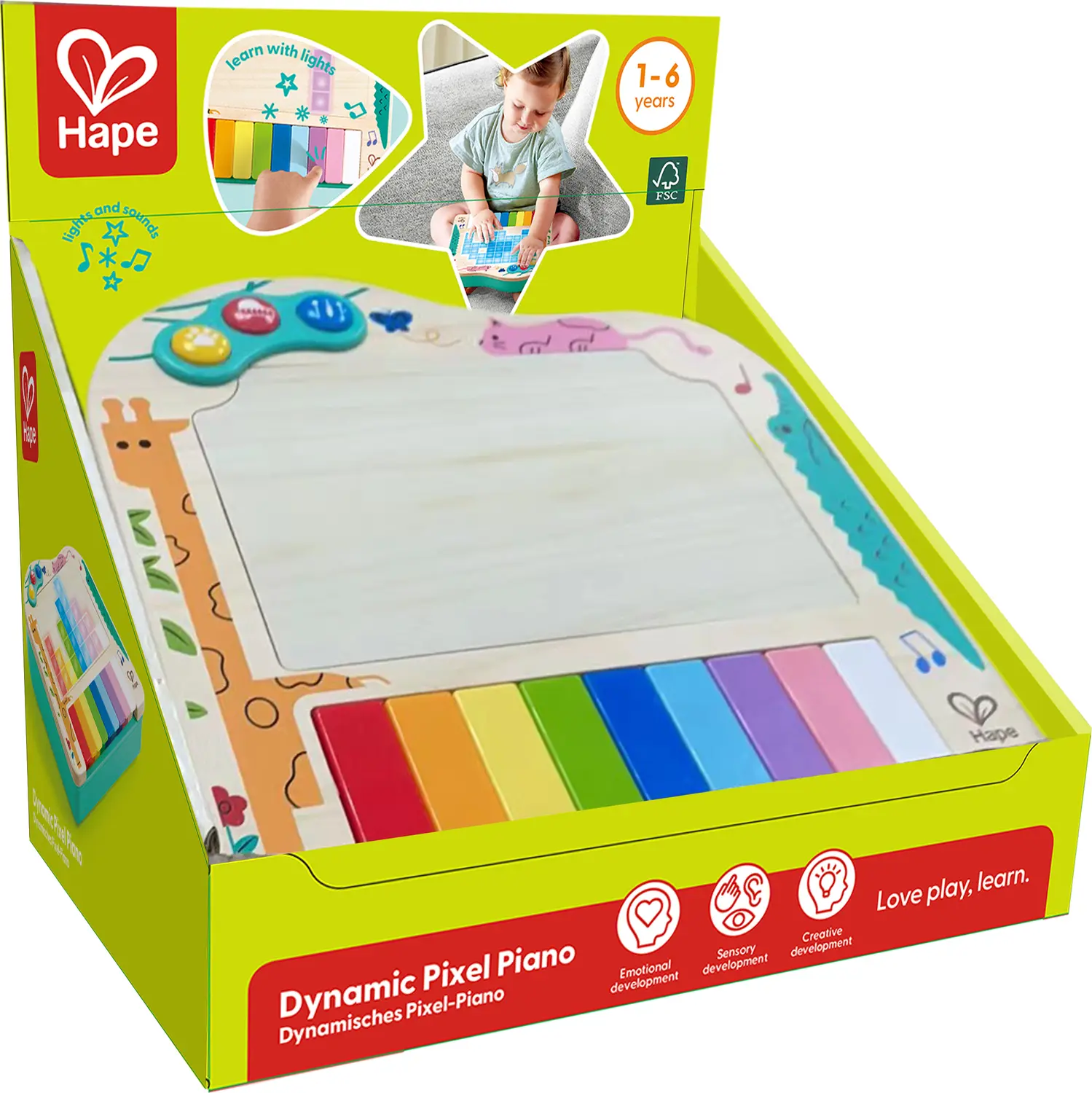 HAPE EARLY MELODIES ΞΥΛΙΝΟ ΠΙΑΝΟ PIXEL