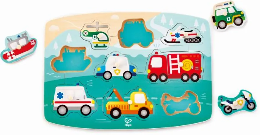 HAPE HAPPY WOODEN PUZZLES