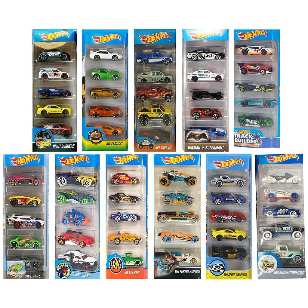HOTWHEELS AYTOKINHTAKIA SET TON 5
