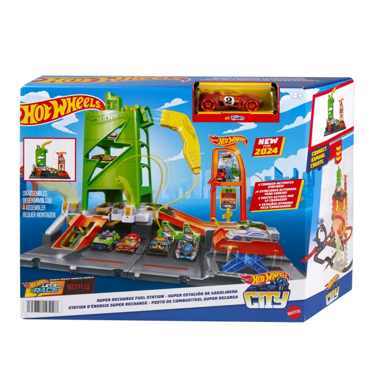 HOTWHEELS CITY - PISTA STATHMOS KAYSIMON