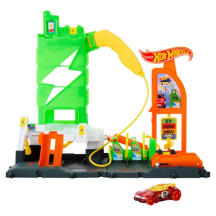 HOTWHEELS CITY - ΠΙΣΤΑ ΣΤΑΘΜΟΣ ΚΑΥΣΙΜΩΝ