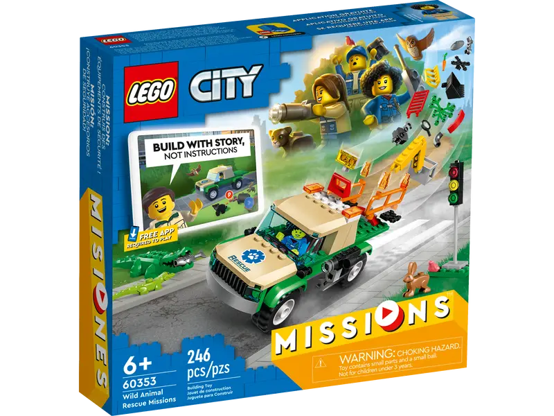 LEGO 60353 Wild Animal Rescue Mission