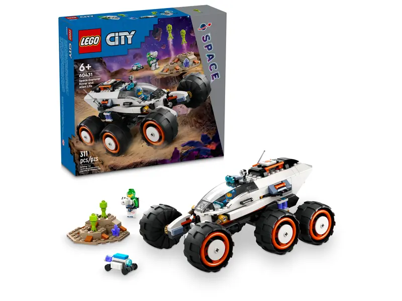 LEGO 60431 Space Explorer Rover And Alien Life