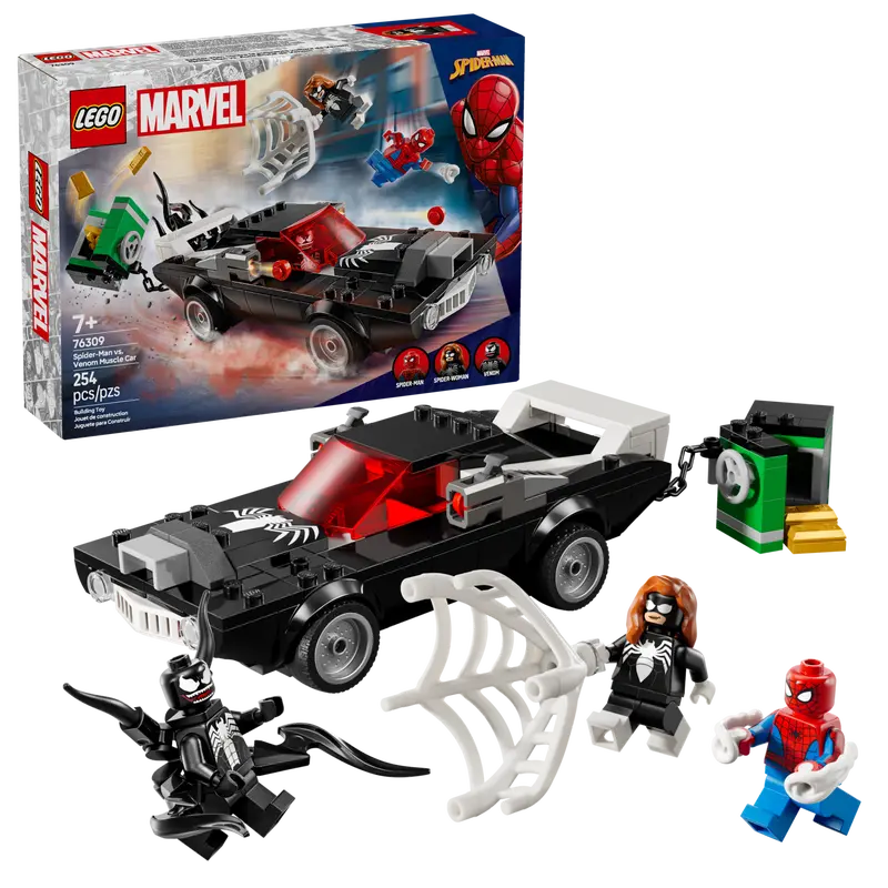 LEGO 76309 Spider Man VS Venom Muscle Car
