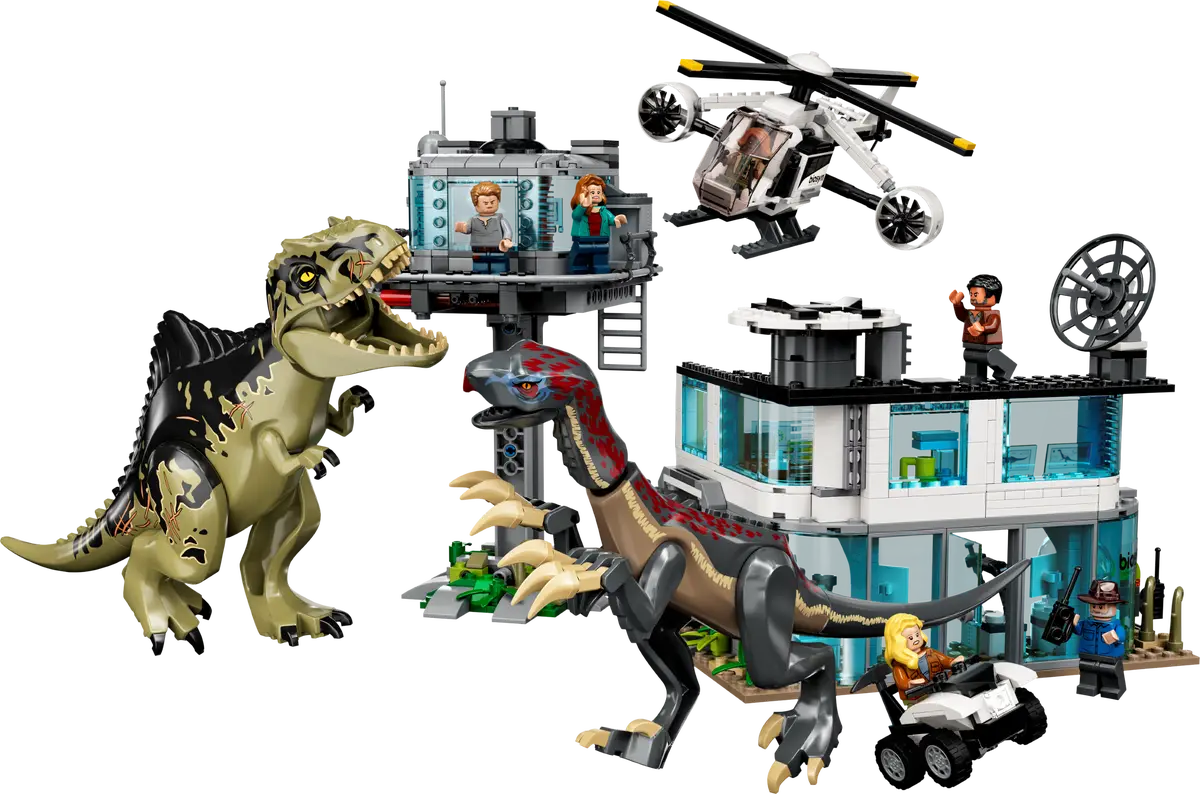 LEGO 76949 Giganotosaurus and Therizonosaurus Attack