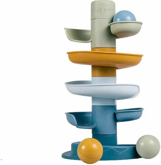 LITTLE DUTCH BABY TOY SPIRAL TOWER WITH BALLS WITH SOUNDS