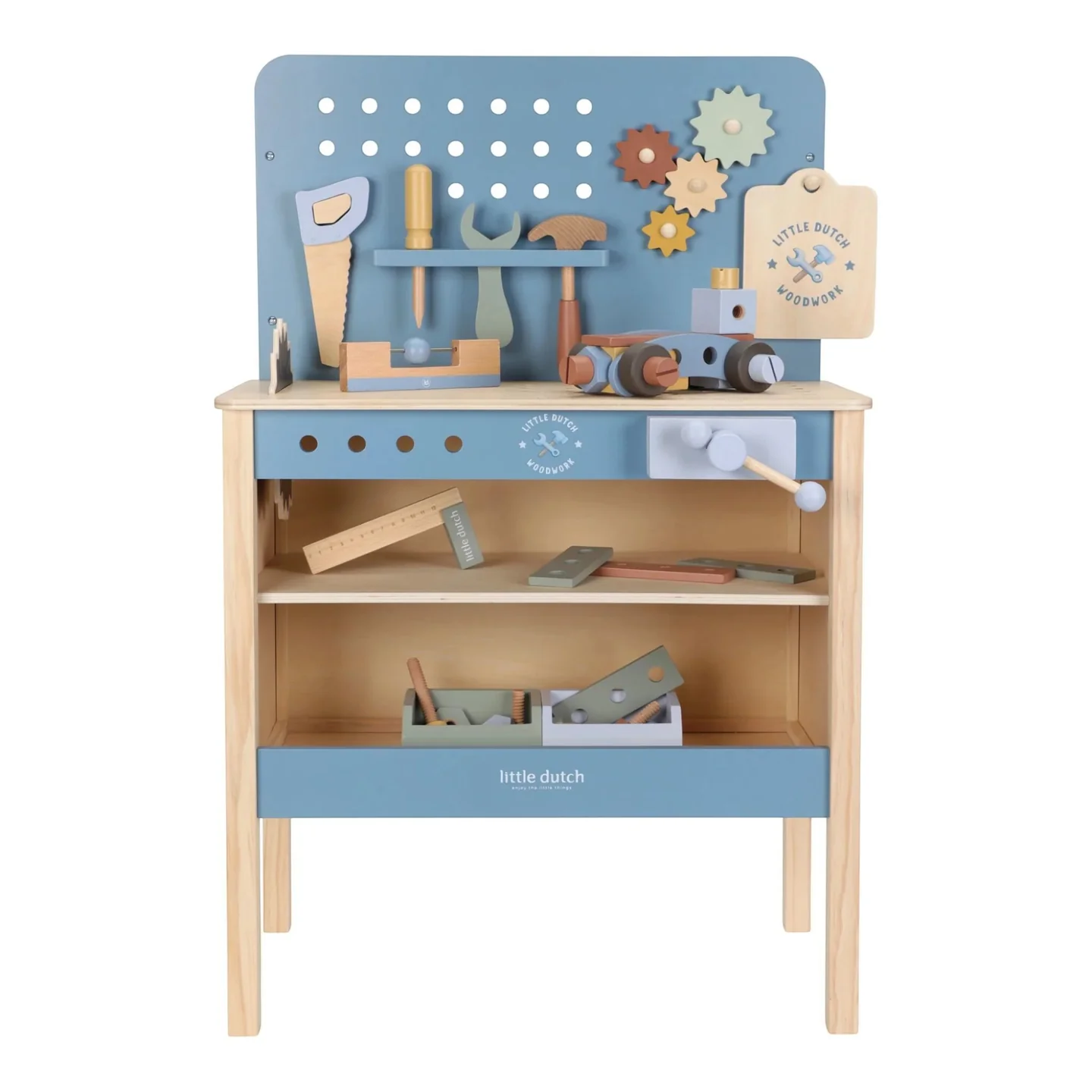 LITTLE DUTCH WOODEN WORKBENCH FSC