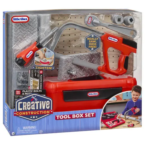 LITTLE TIKES CREATIVE CONSTRUCTION ΣΕΤ ΕΡΓΑΛΕΙΟΘΗΚΗ
