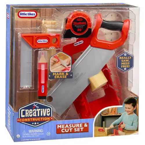LITTLE TIKES CREATIVE CONSTRUCTION ΣΕΤ ΜΕΤΡΗΣΗΣ ΚΟΠΗΣ
