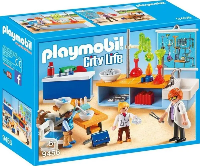 PLAYMOBIL CITY LIFE CHEMISTRY 9456