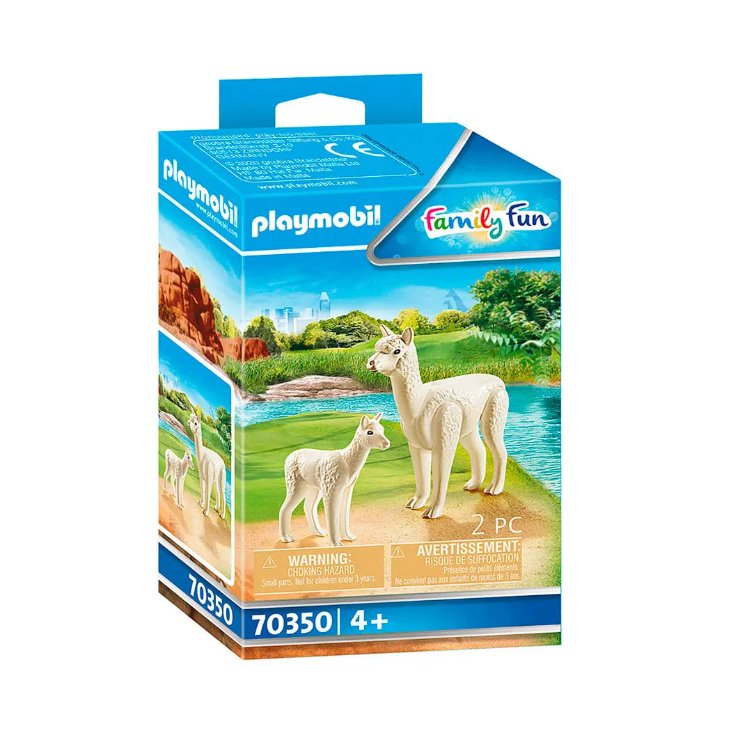 PLAYMOBIL FAMILY FUN ALPACA WITH BABY 70350