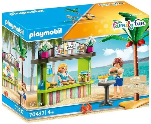 PLAYMOBIL FAMILY FUN BEACH BAR