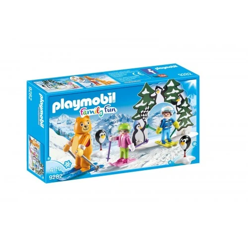 PLAYMOBIL FAMILY FUN SKI LESSON 9282