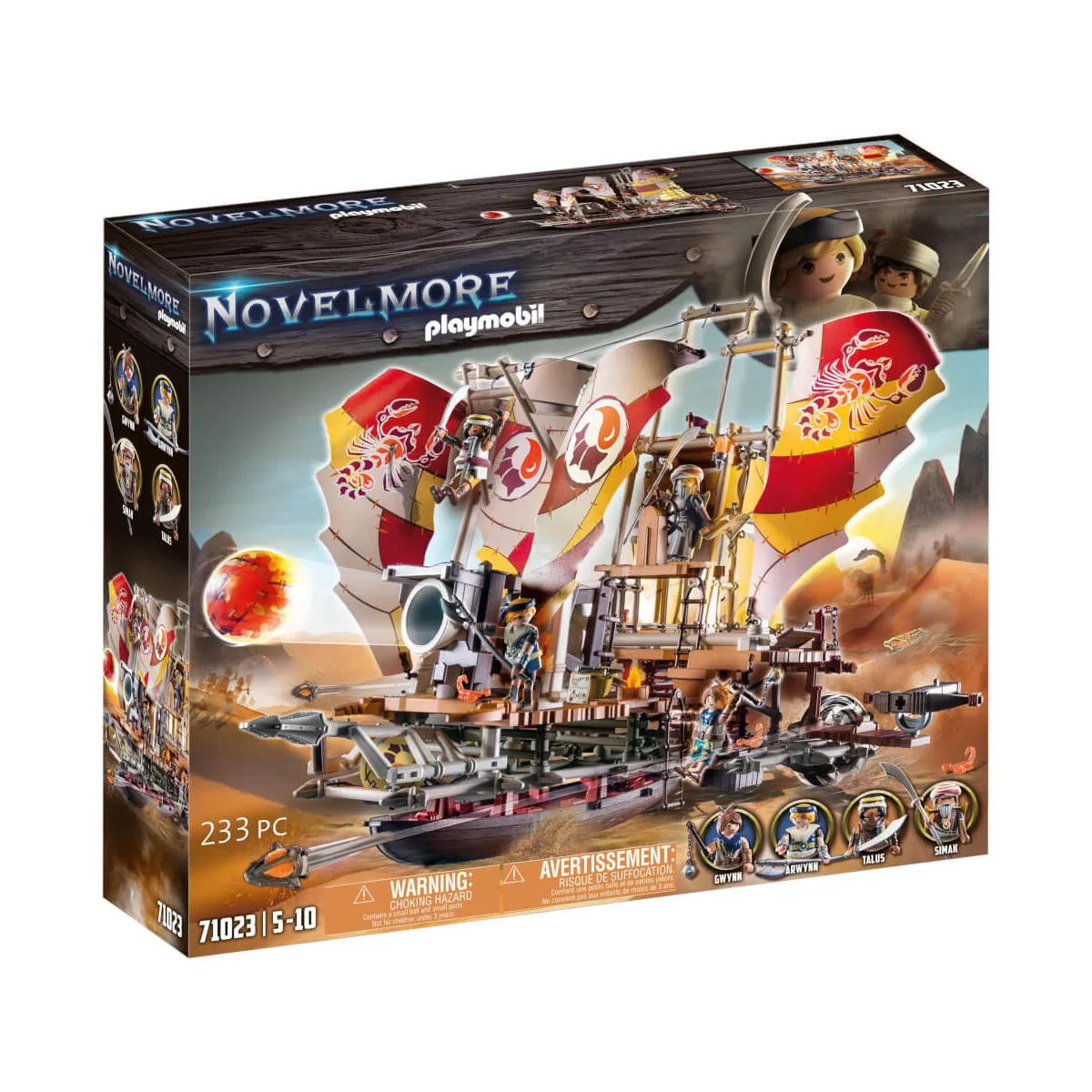 PLAYMOBIL NOVELMORE SAL'AHARI SANDS SAND STORMER 71023