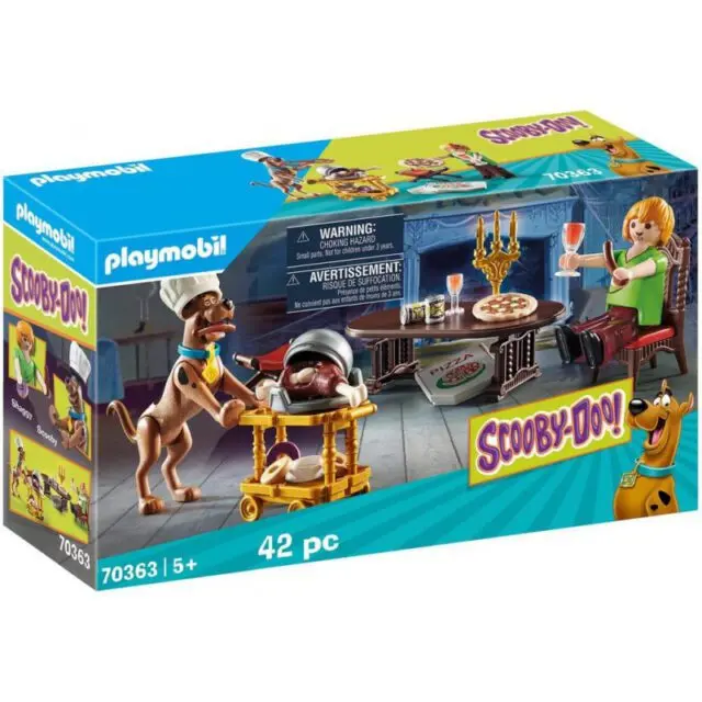 PLAYMOBIL SCOOBY DOO DINNER WITH SHAGGY 70363