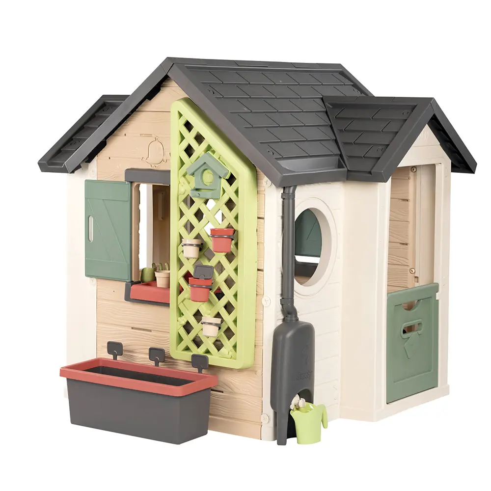 SMOBY PLAYHOUSE GARDEN HOUSE 128.5X132
