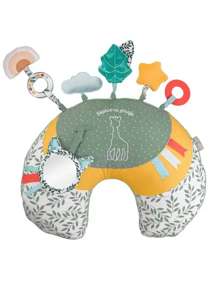 SOPHIE LA GIRAFFE CUSHION COSY PLAY