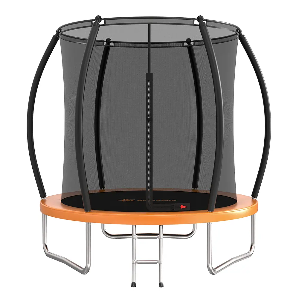 BEBE STARS TRAMPOLINE WITH NET D.185CM ORANGE